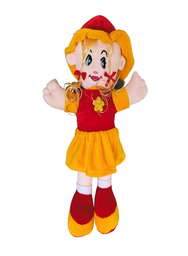 KARBD Rag Doll Super Soft Fabric Textile Cloth Cute Stuffed Girl Doll Washable Huggable Cuddly Plush Toy for Toddlers Babies Kids Girls Children - Image 2